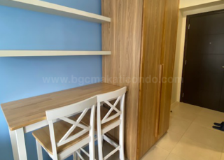 Dining area of studio condo unit at Avida Towers One Union Place tower 2