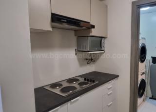 Kitchen area of 2-bedroom condo unit at The Trion Towers tower 3