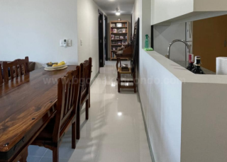 Hallway of 2-bedroom unit at Uptown Parksuites tower 2