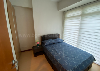 Bedroom of 1-bedroom condo unit at Central Park West