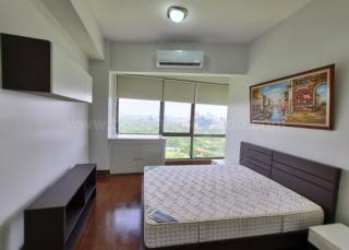Master's bedroom of two bedroom condominium unit at Bellagio tower 3