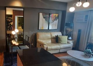 Dining and living areas of 1-bedroom condo unit at Avida Towers One Union Place