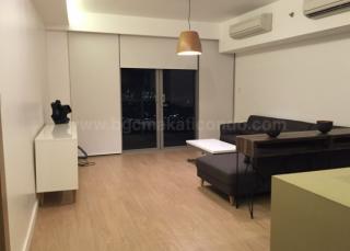 Living area of 1-bedroom condo unit at One Shangri-La Place, Shang Central