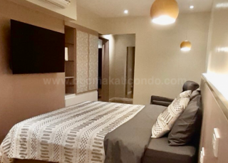 Master's bedroom of 3-bedroom condo unit at Verve Residences tower 1