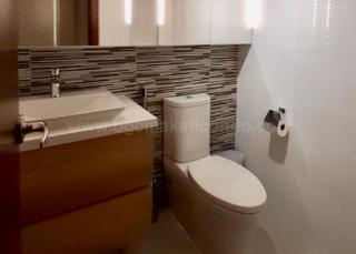 Powder room of 3-bedroom condo unit at Verve Residences tower 1