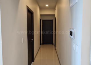 Hallway of 3-bedroom unit at Uptown Parksuites tower 2