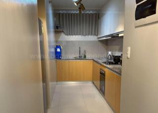 Kitchen area of 2-bedroom condo unit at Uptown Ritz