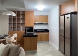 Kitchen area of 2-bedroom condo unit at The Seasons Residences