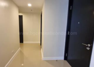Hallway of 2-bedroom condo unit at West Gallery Place