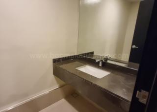 Powder room of 2-bedroom condo unit at West Gallery Place