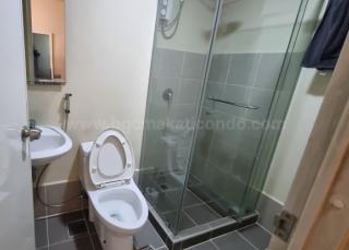 Toilet and bath of 1-bedroom condo unit at Avida Towers Turf tower 1