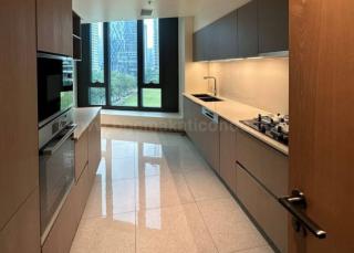 Kitchen area of 3-bedroom condo unit at Aurelia Residences