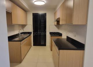 Kitchen area of 2-bedroom condo unit at Two Maridien