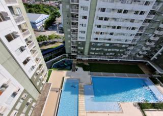 View from balcony of 1 bedroom condominium unit at Avida Towers One Union Place tower 3