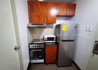 Kitchen of two bedroom condominium unit at Bellagio tower 3