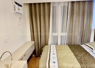 Bedroom of 1-bedroom condo unit at Times Square West