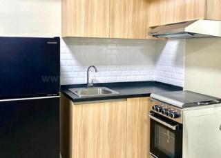 Kitchen area of 1-bedroom condo unit at Avida Towers Turf tower 2