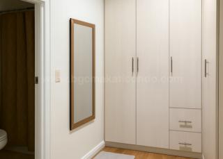 Master's bedroom of 2-bedroom condo unit at Kensington Place