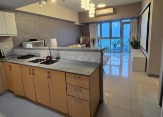Kitchen area of 3-bedroom condo unit at Uptown Parksuites tower 2