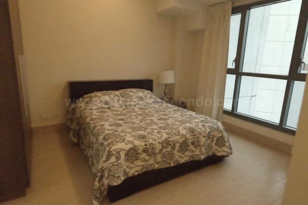 Master's bedroom of 2-bedroom condominium unit at Shang Salcedo Place
