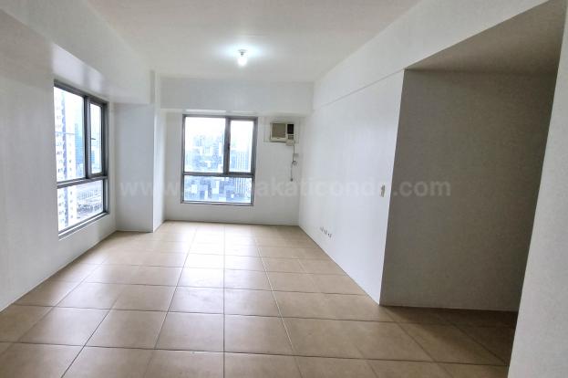 Living area of 2-bedroom condo unit at Avida Towers Verte