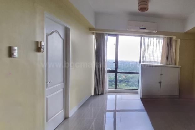 Living area of 2-bedroom condominium unit at Bellagio Tower 3