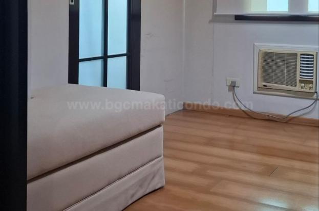 Den of 2-bedroom condo unit at Bonifacio Ridge