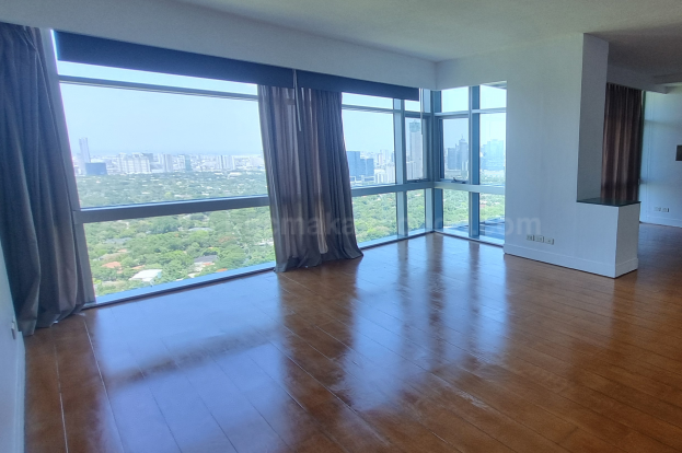 Living area of 3-bedroom condo unit at Pacific Plaza Towers
