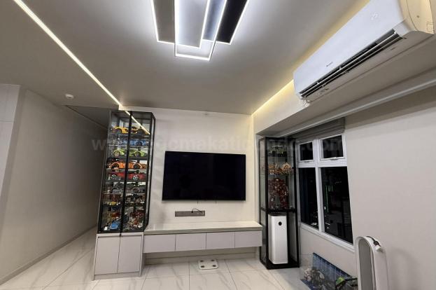 Living area of 2-bedroom condo unit at The Trion Towers tower 2