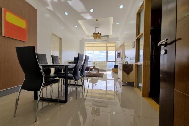 Inside the 2-bedroom condominium unit at Bellagio Tower 3