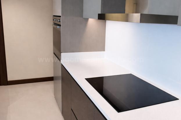 Kitchen area of 2-bedroom condo unit at Park Central Towers South tower