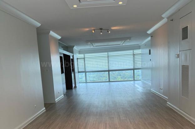 Dining and living areas of 3-bedroom condo unit at Pacific Plaza Towers
