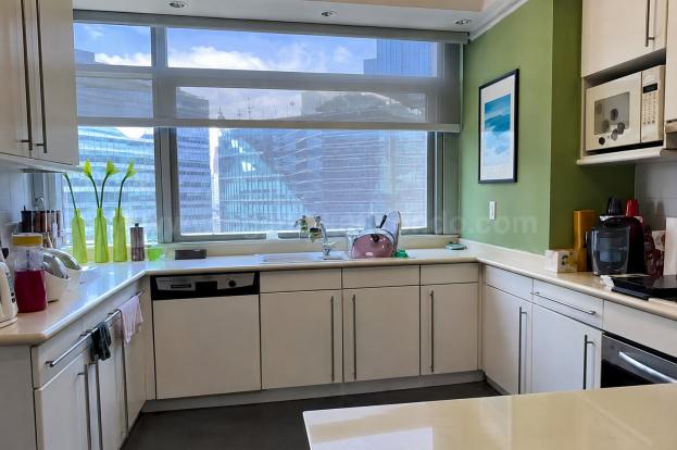 Kitchen of 3-bedroom condo unit at Pacific Plaza Towers North tower