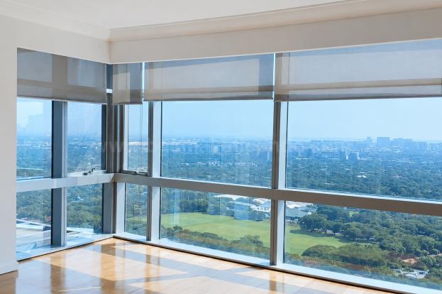 Living room of 3-bedroom condo unit at Pacific Plaza Towers North tower