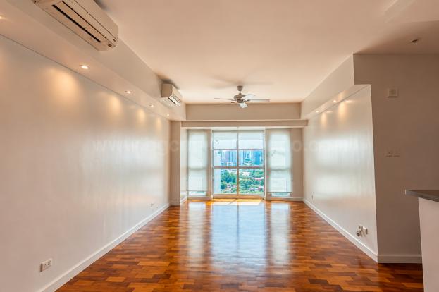 Living area of 2-bedroom condo unit at The Manansala