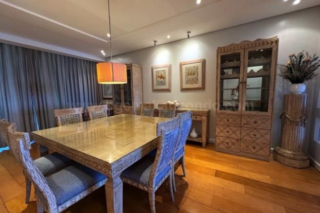 Dining area of 3-bedroom condo unit at Pacific Plaza Towers North tower