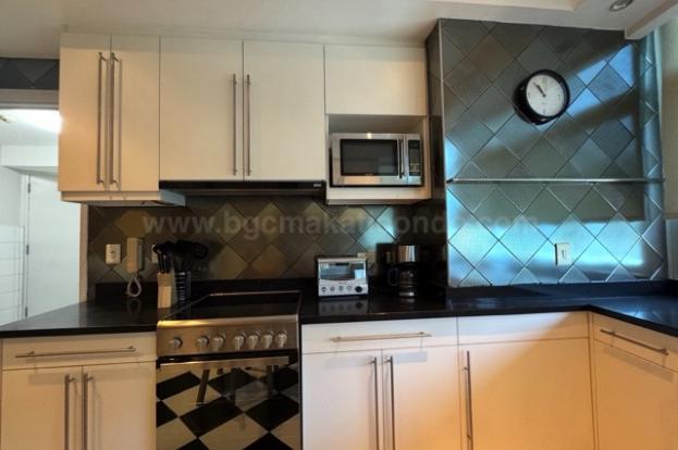 Kitchen of 3-bedroom condo unit at Pacific Plaza Towers North tower