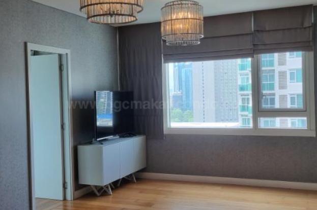 Living area of 2-bedroom condo unit at Park Terraces tower 2