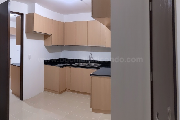 Utility kitchen of 2-bedroom unit at Verve Residences