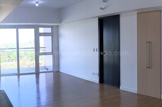Living area of 2-bedroom condominium unit at West Veranda