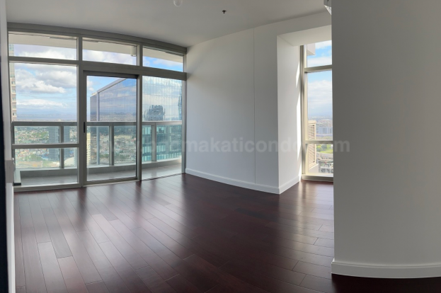 Living area of 2-bedroom condo unit at West Gallery Place