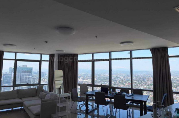 Dining area (day) of 3-bedroom condominium unit at East Gallery Place