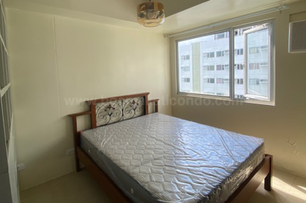 Bedroom of studio condo unit at Avida Towers One Union Place tower 2