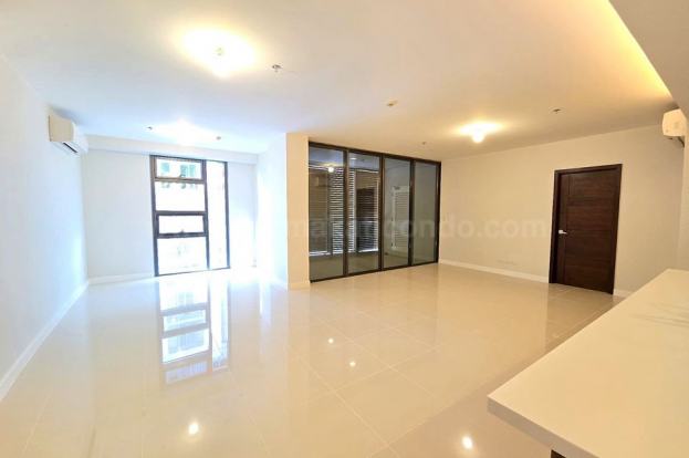 Living area of 2-bedroom condo unit at Arbor Lanes tower 3