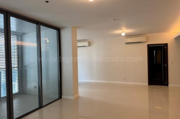Living area of 2-bedroom condo unit at Arbor Lanes tower 3