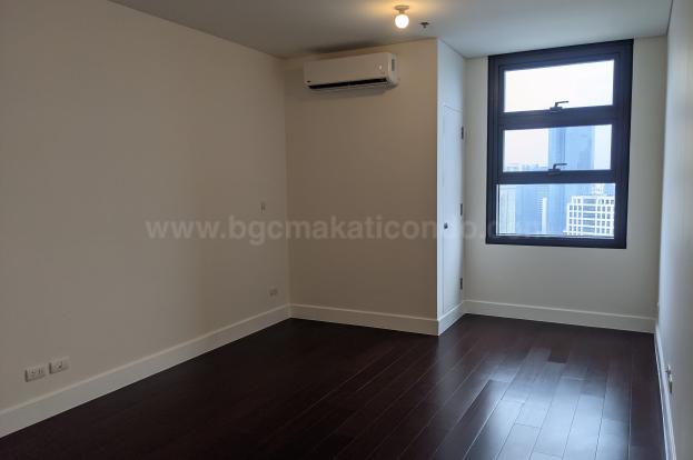 Master's bedroom of 2-bedroom condo unit at Garden Towers