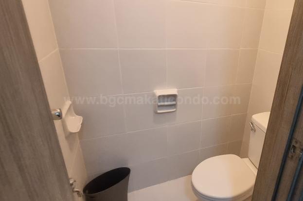 Utility toilet and bath of 2-bedroom condo unit at The Trion Towers tower 3