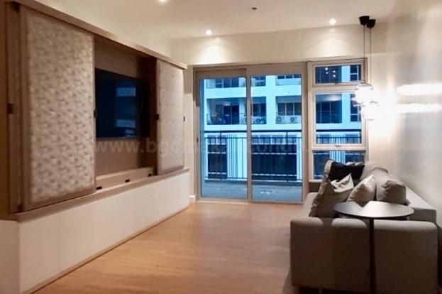 Living area of 3-bedroom condo unit at Verve Residences tower 1