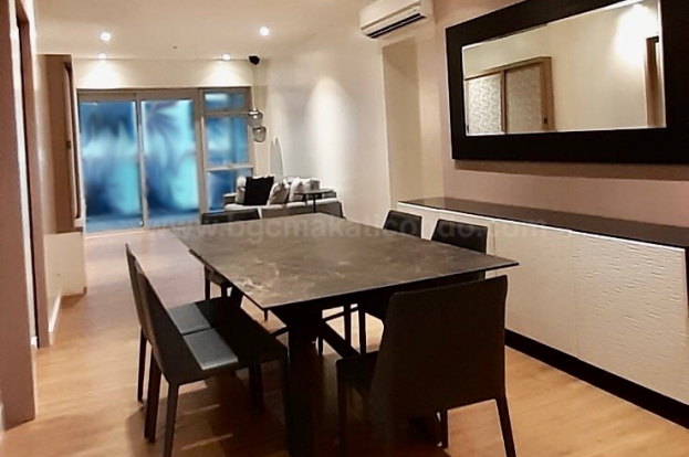 Dining area of 3-bedroom condo unit at Verve Residences tower 1