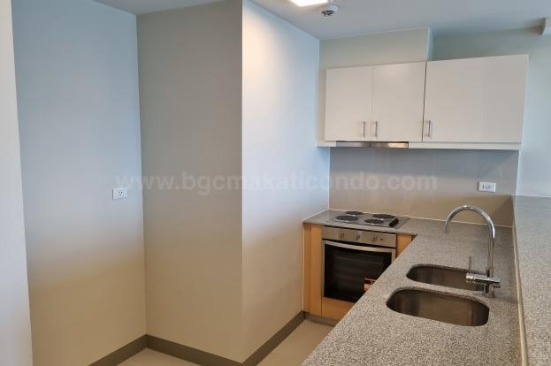 Kitchen area of 3-bedroom unit at Uptown Parksuites tower 2